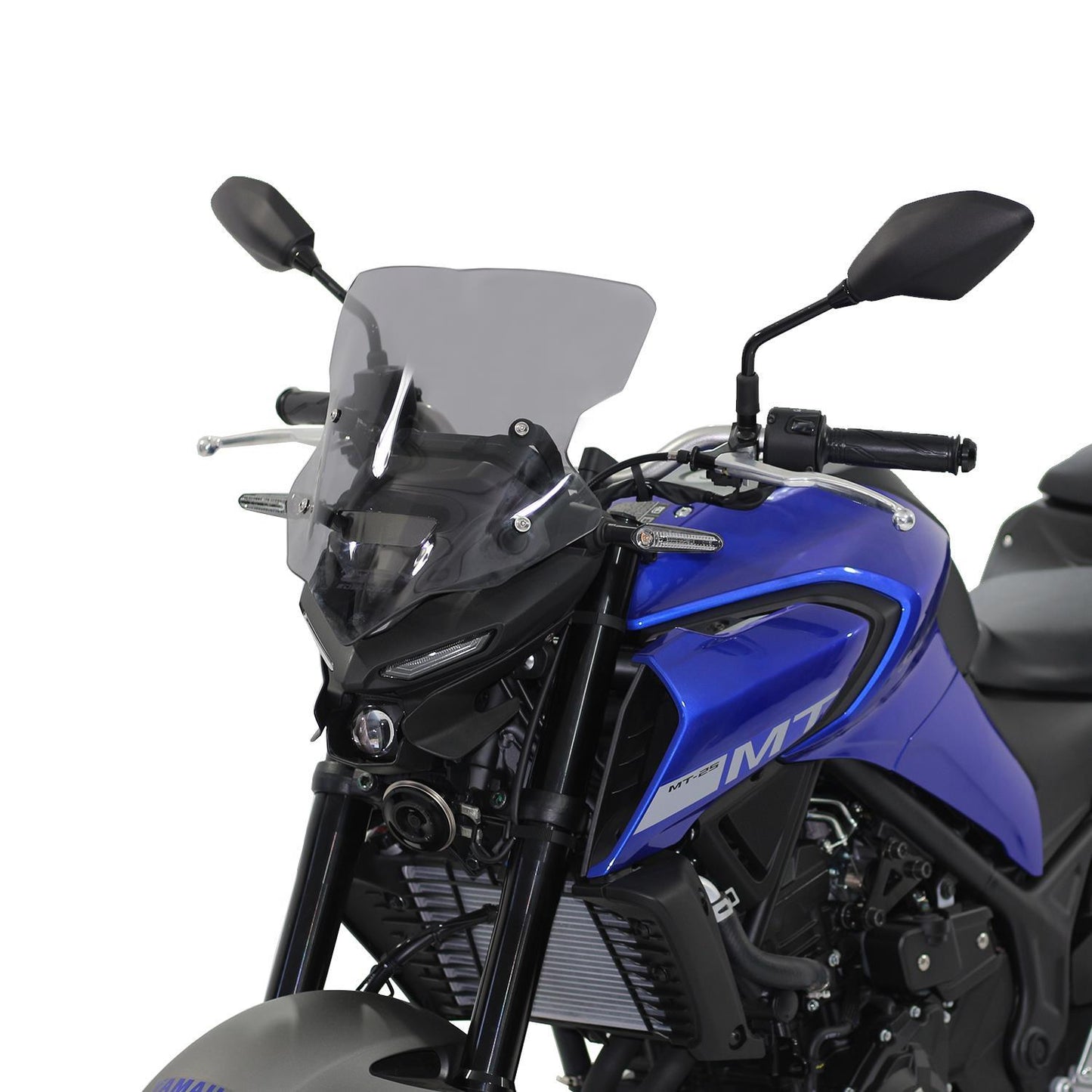 Windscreen for Yamaha MT03 smoke 37 cm 2020-2024