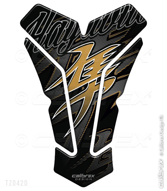 Suzuki GSX1300R Hayabusa DARK ORANGE TANK PAD CALIBREX DESIGN