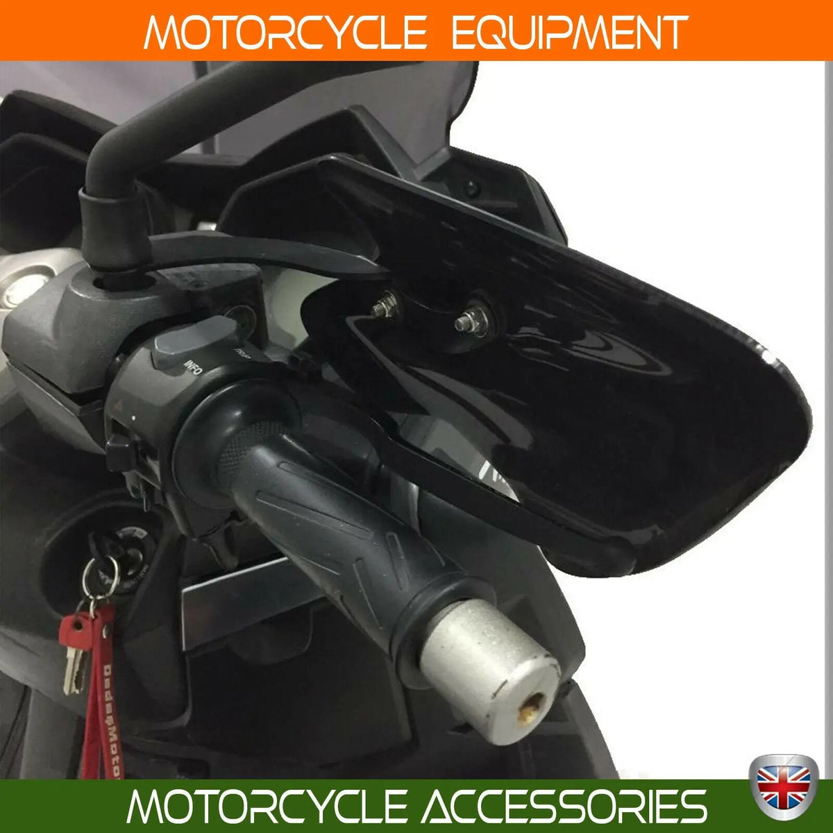Yamaha XMAX 250-300-400 fiber hand guard protector European made