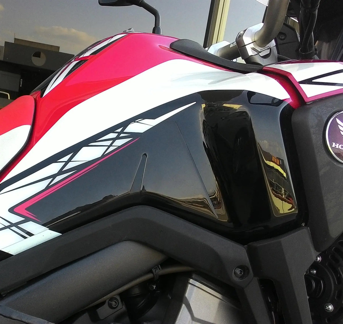 Afrıca Twin 1000l Knee Pad Protectors Pair Transparent