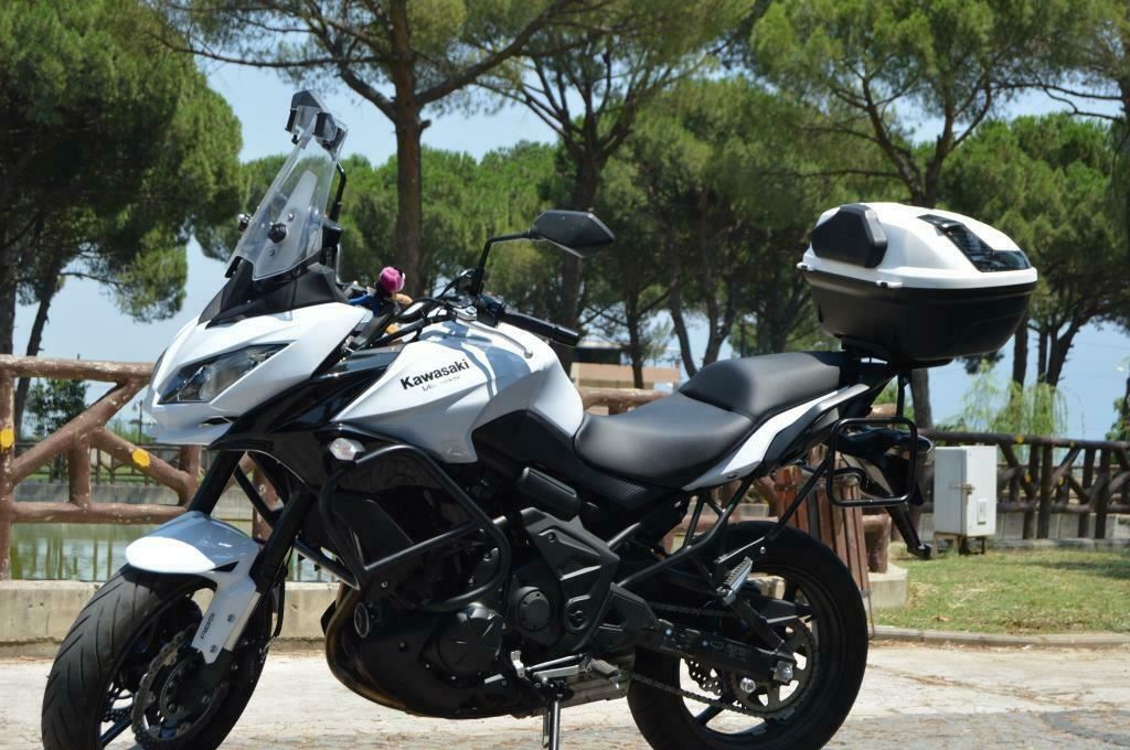 Kawasaki Versys 650 pannier and rear rack full set 2015-2020