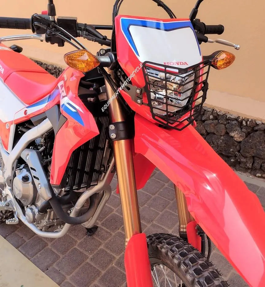 Honda CRF300L headlight guard aluminum 2021-2024