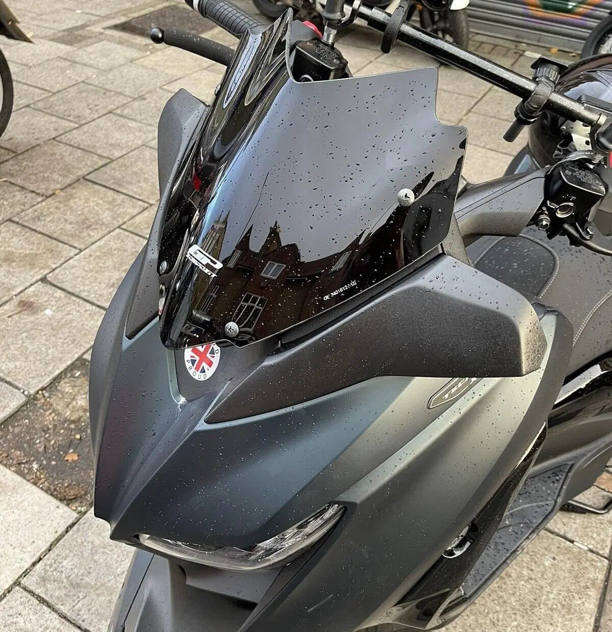 XMax 125 windscreen 2018-2022 dark smoke