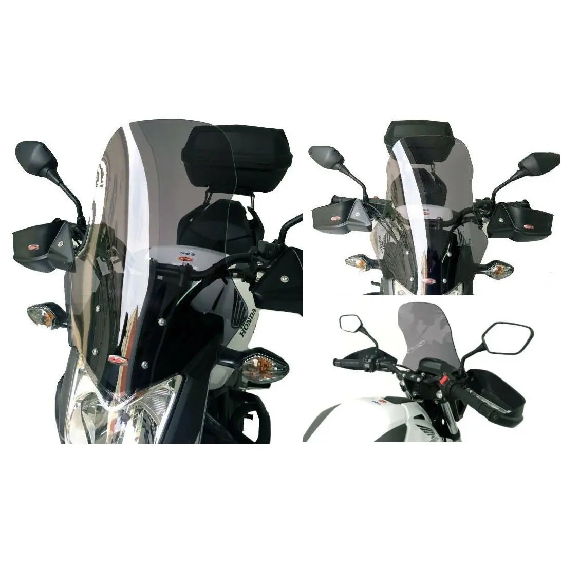 Honda NC750S windscreen NC 750S windshield 49 cm smoke 12-21