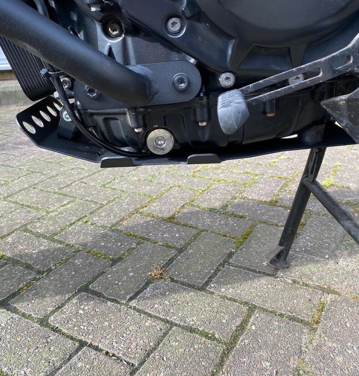 BMW F700 GS engine guard case cover bush guard skid plate 2012-17