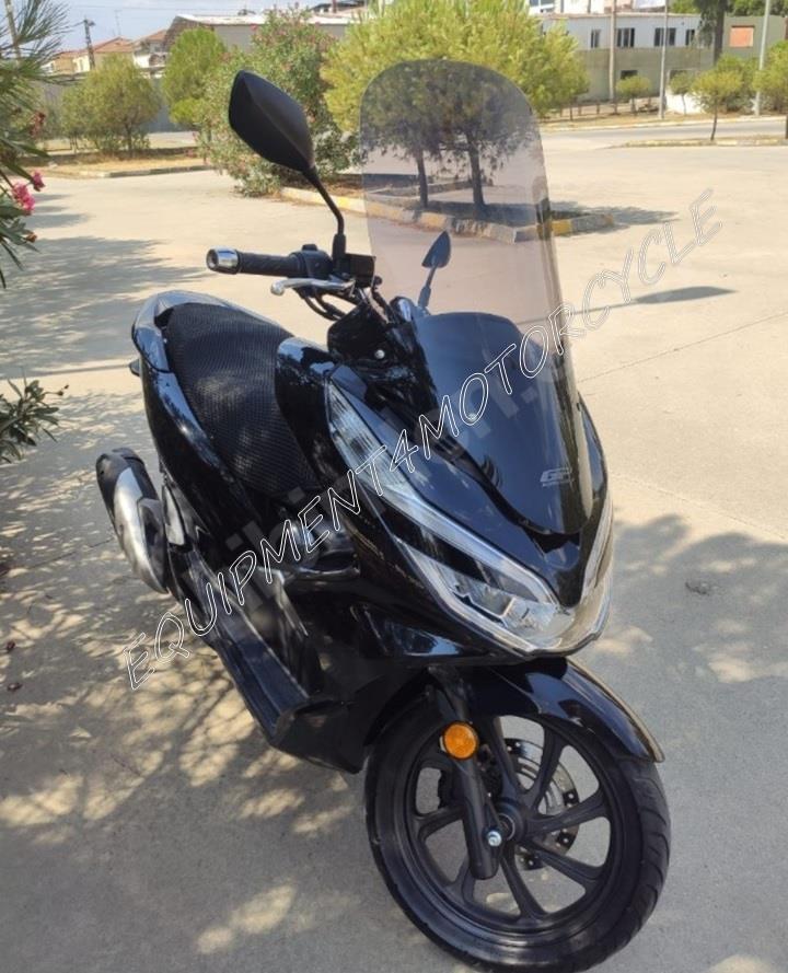 Honda PCX125 smoke 65 cm windscreen 18-20