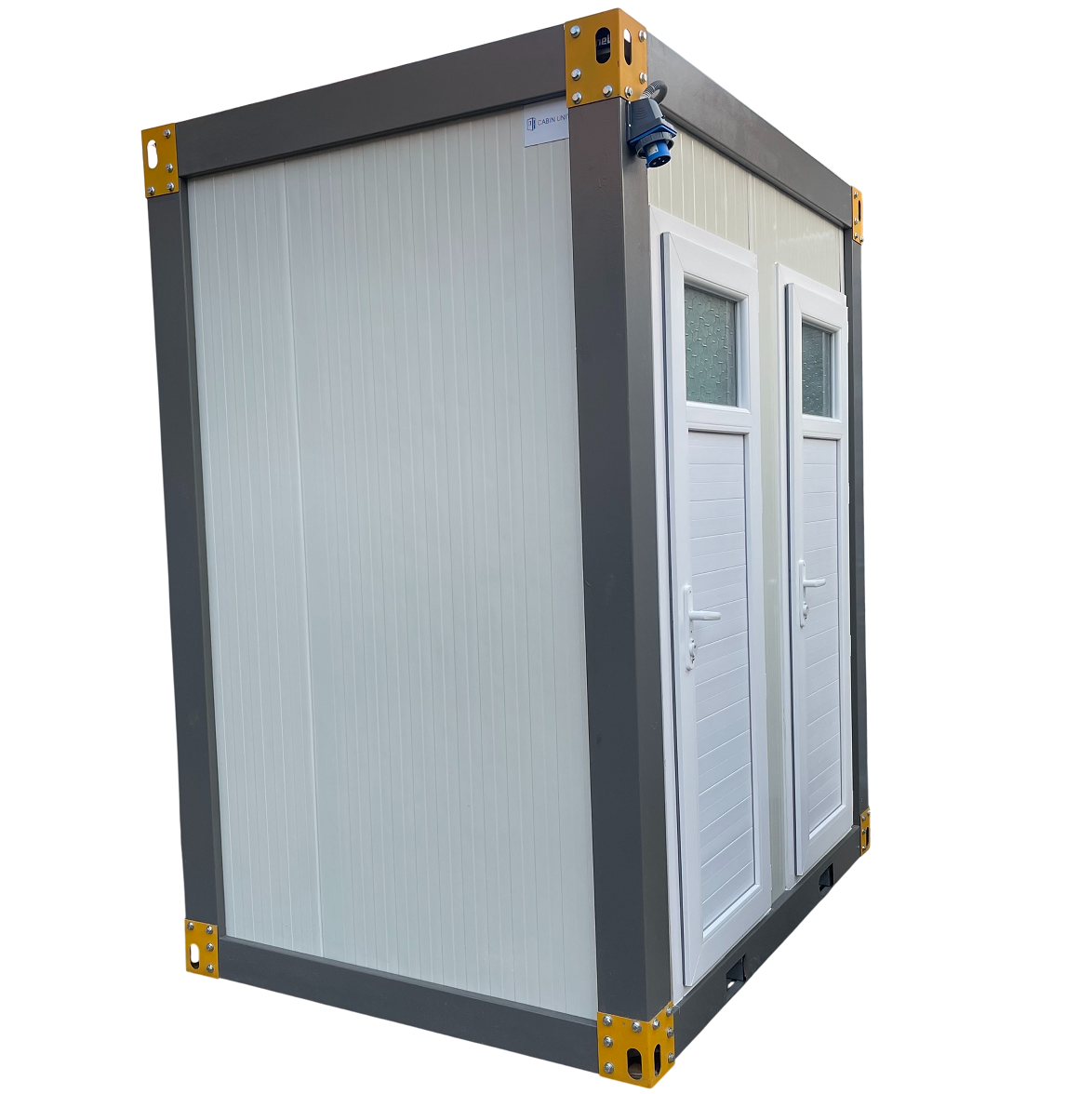 Portable Double Toilet Block | Prefabricated WC Units | Fully Insulated Toilet Cabins