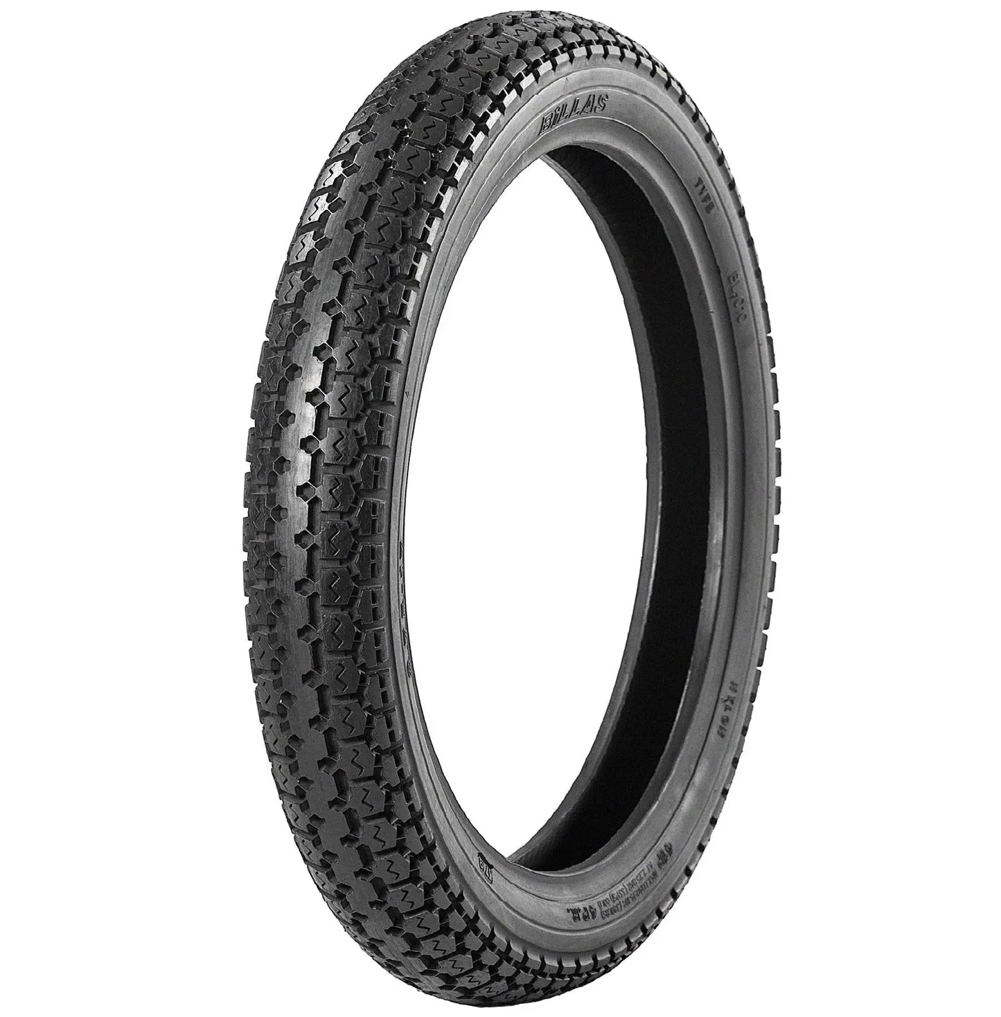 3.25-19 54P Motorcycle Tyre All Grip Universal Billas E-MARKED Year 2025 Tubeless