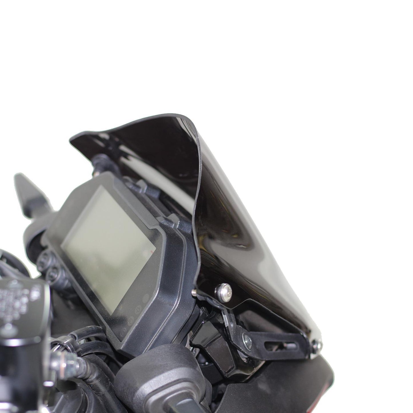 Windscreen for Yamaha MT03 dark smoke 24 cm 2020-2024