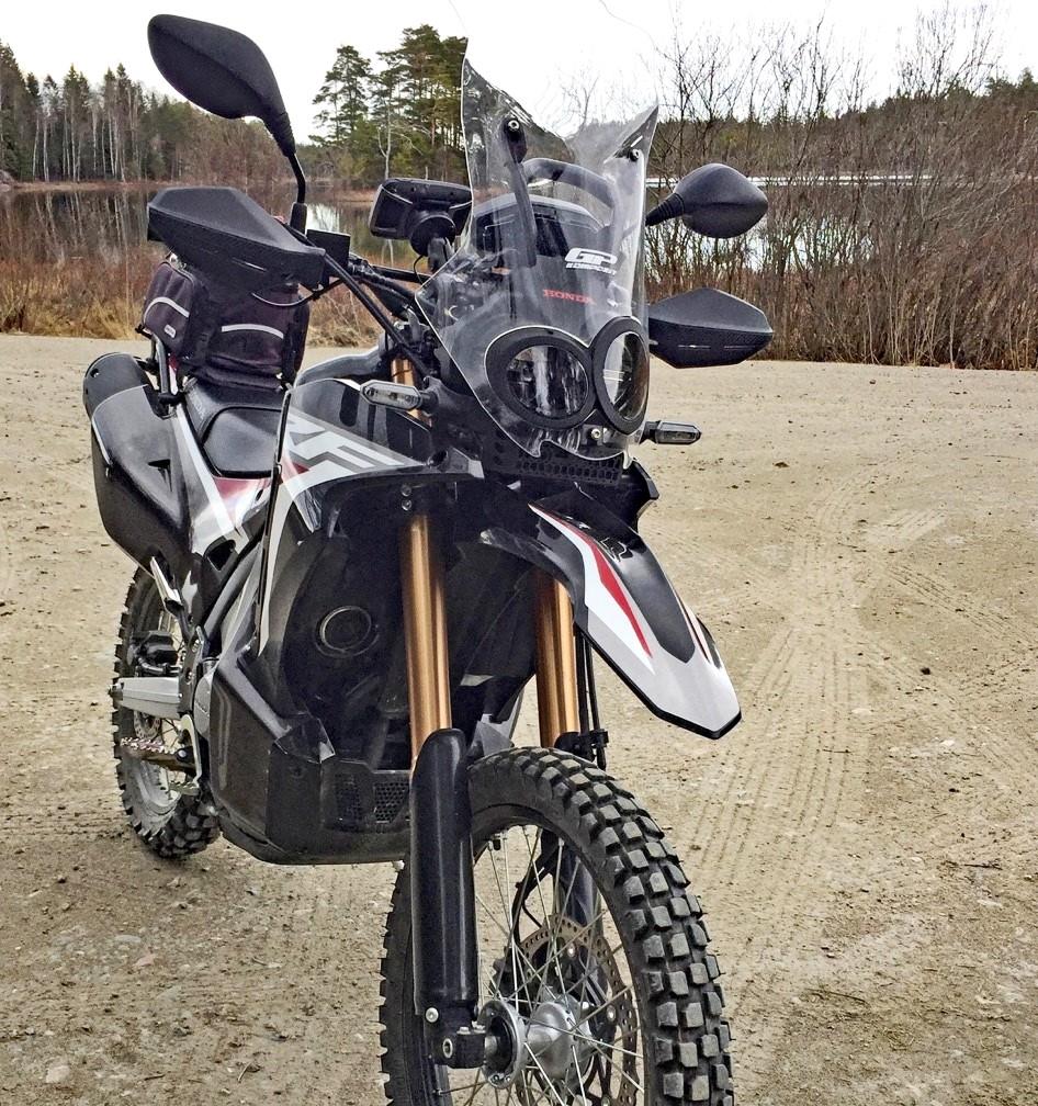 Windscreen for Honda CRF 250/300 Rally 59 cm Clear 2017-2025