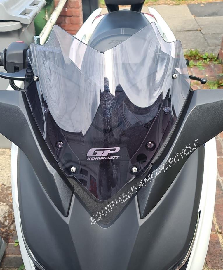 XMax 125 windscreen 2018-2022 smoke
