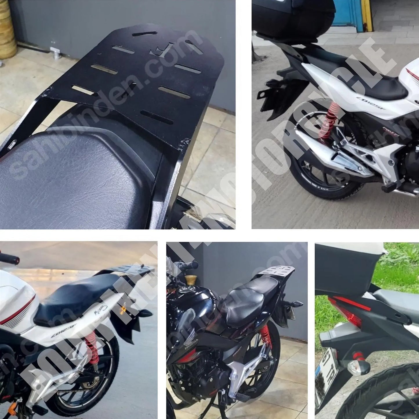 Honda CB 125F Engine Guard + Rear Rack set