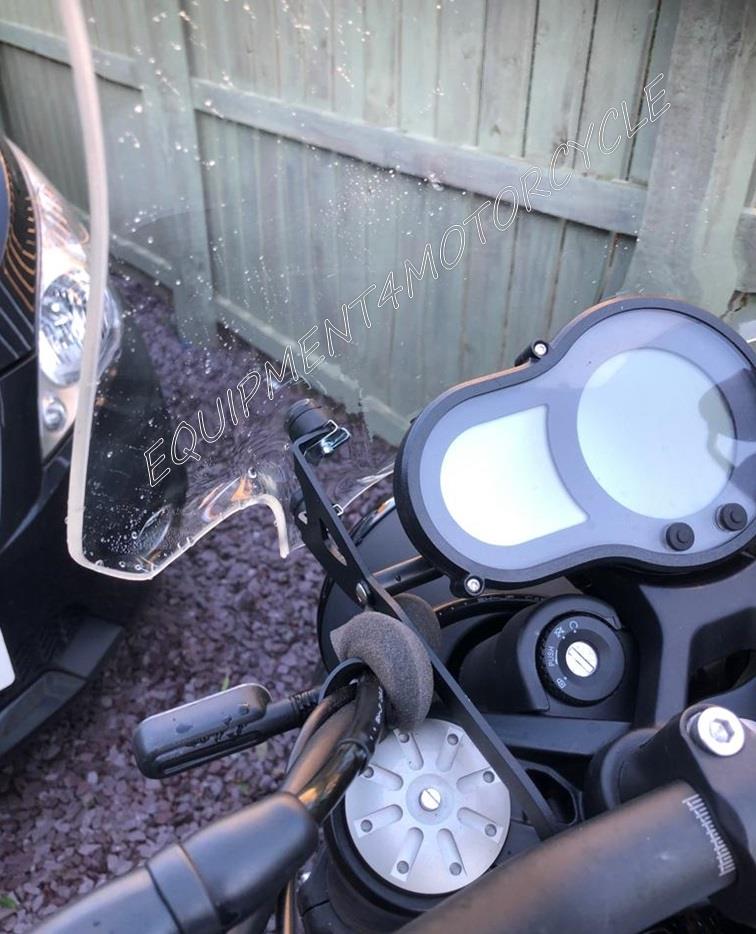 Benelli Leoncino500 clear 49cm windscreen 18-22