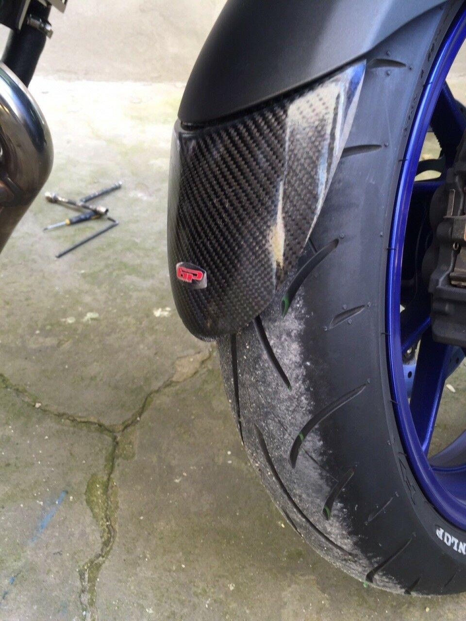 Yamaha MT09 Tracer front fender carbon fiber extension 2015-17