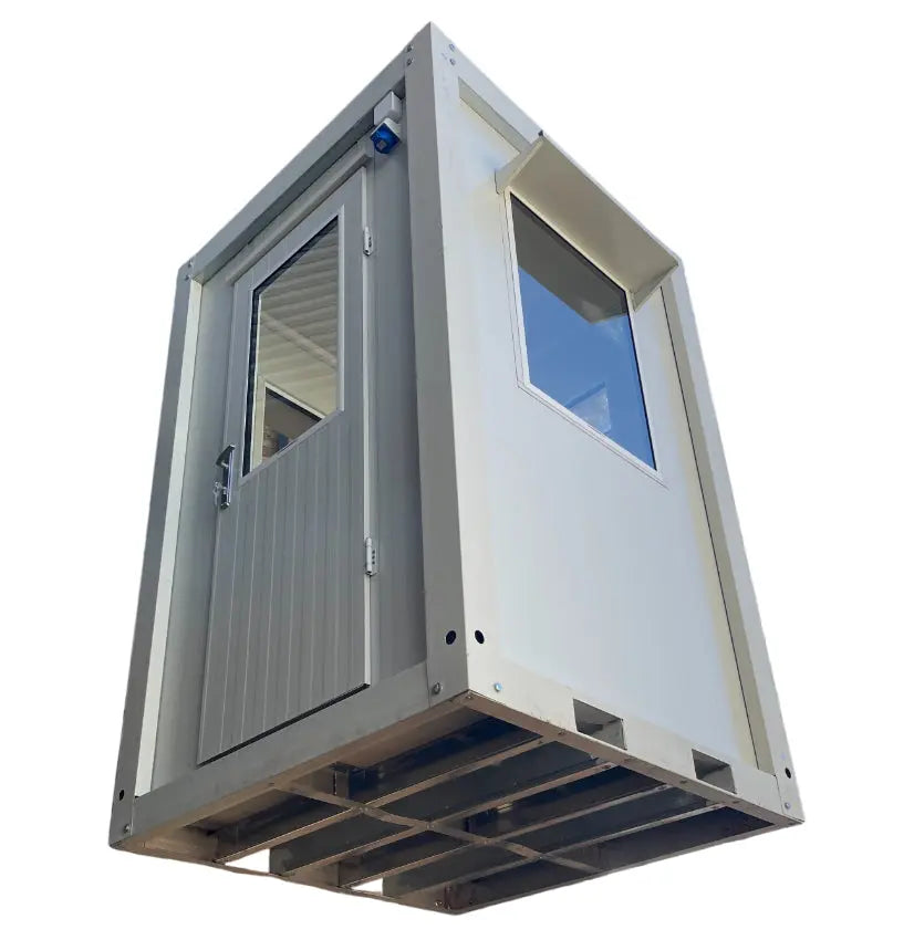 Kiosk Ticket Booth Security Portable Cabin Modular Gate House Carpark Hut