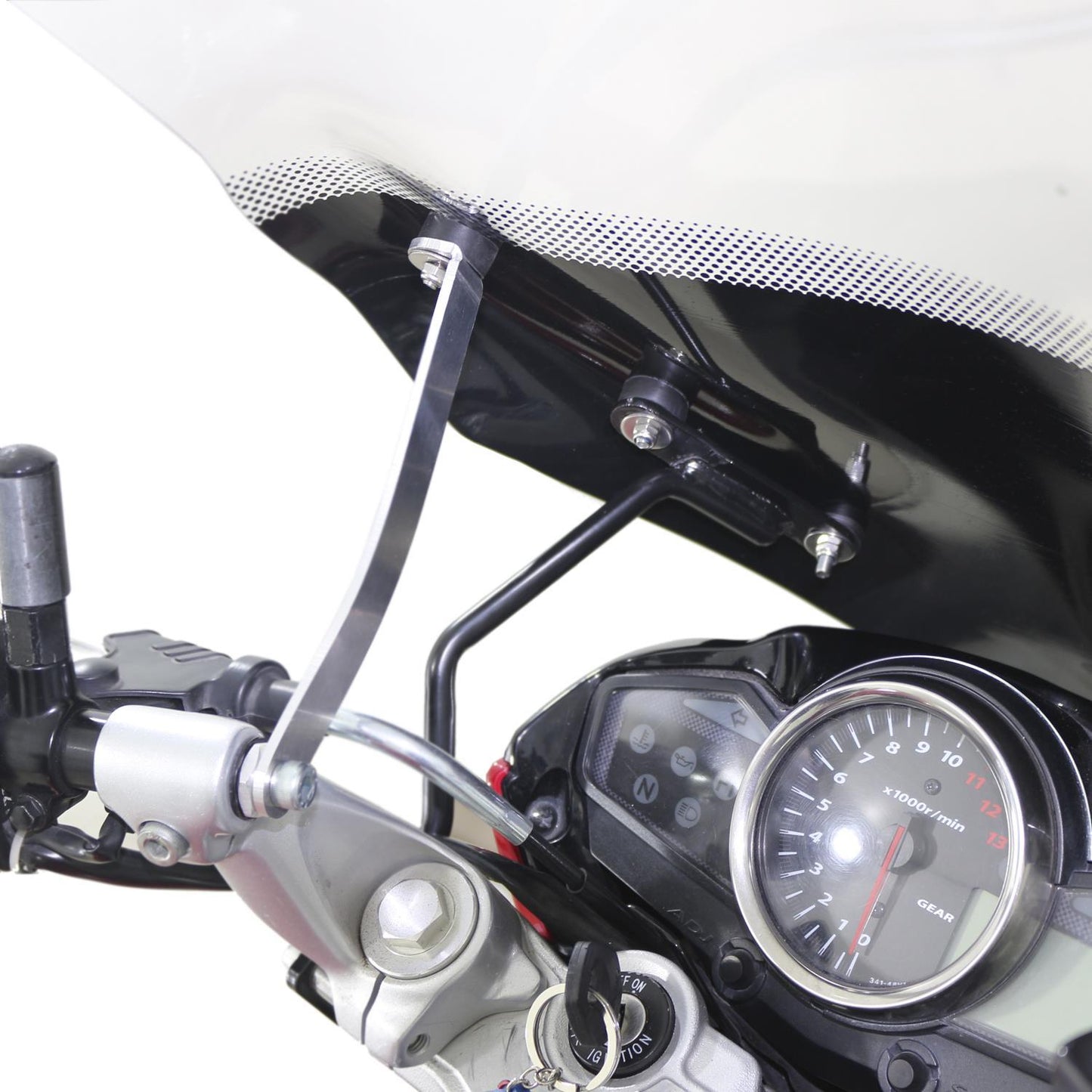 Suzuki GW250 Inazuma (naked type) 65 cm clear windscreen 12-16