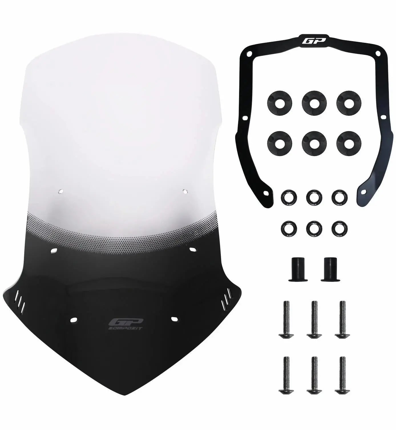 Honda NC750X touring windscreen clear 58 cm 2021-2024