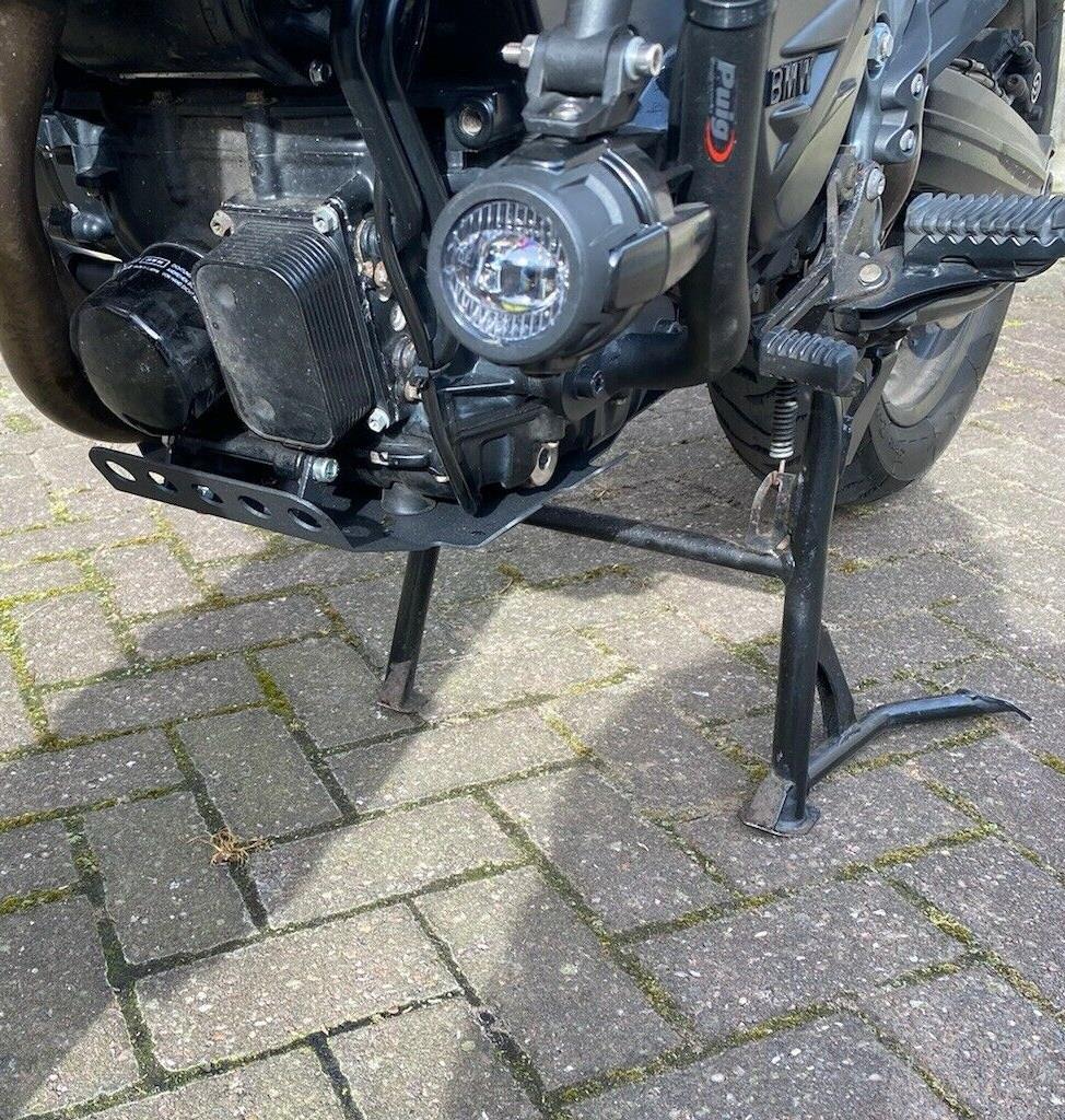 BMW F700 GS engine guard case cover bush guard skid plate 2012-17