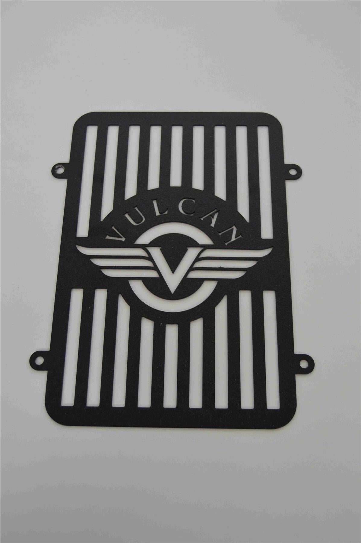 Kawasaki VN900 radiator guard black stainless steel