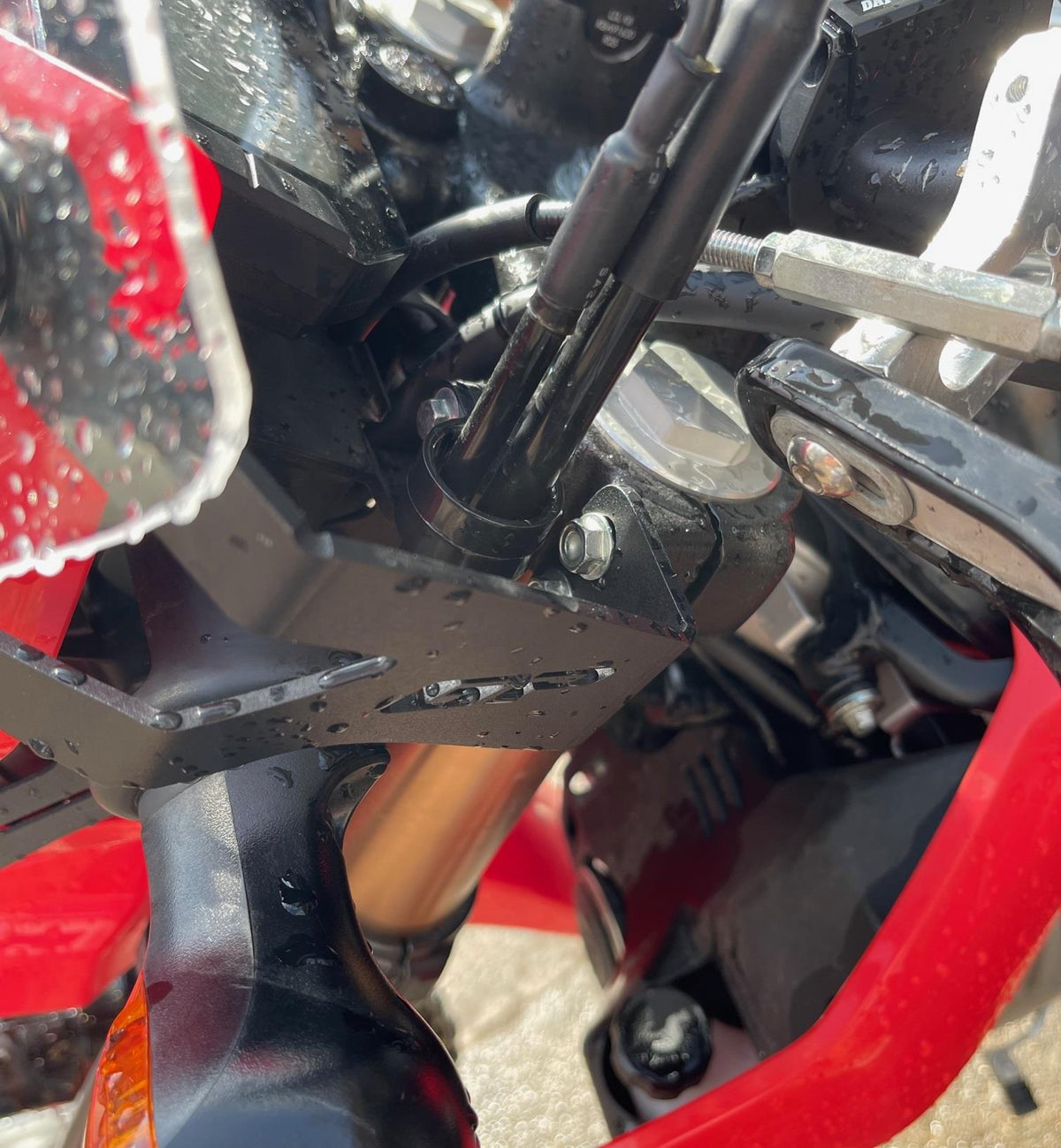 CRF300L CRF250L Windscreen Smoke 48 cm 2012-2026