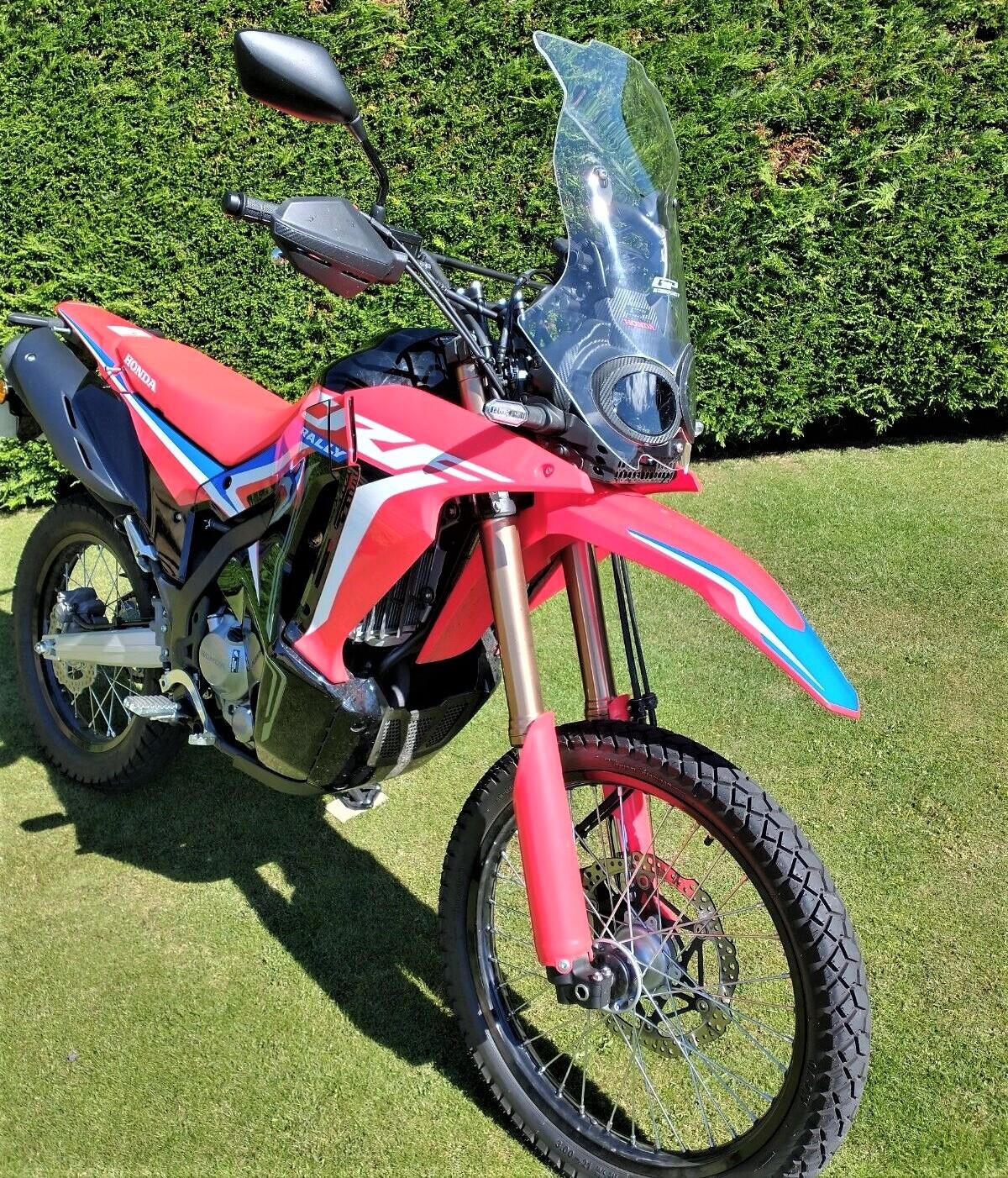 Windscreen for Honda CRF 250/300 Rally 59 cm Clear 2017-2025