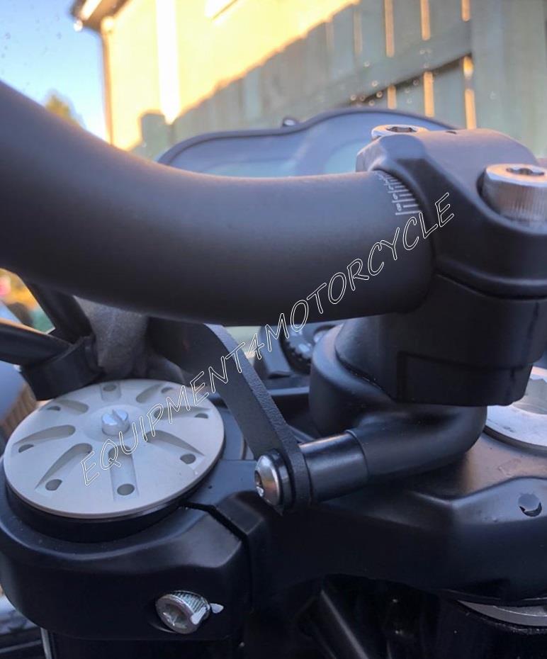 Benelli Leoncino500 clear 49cm windscreen 18-22