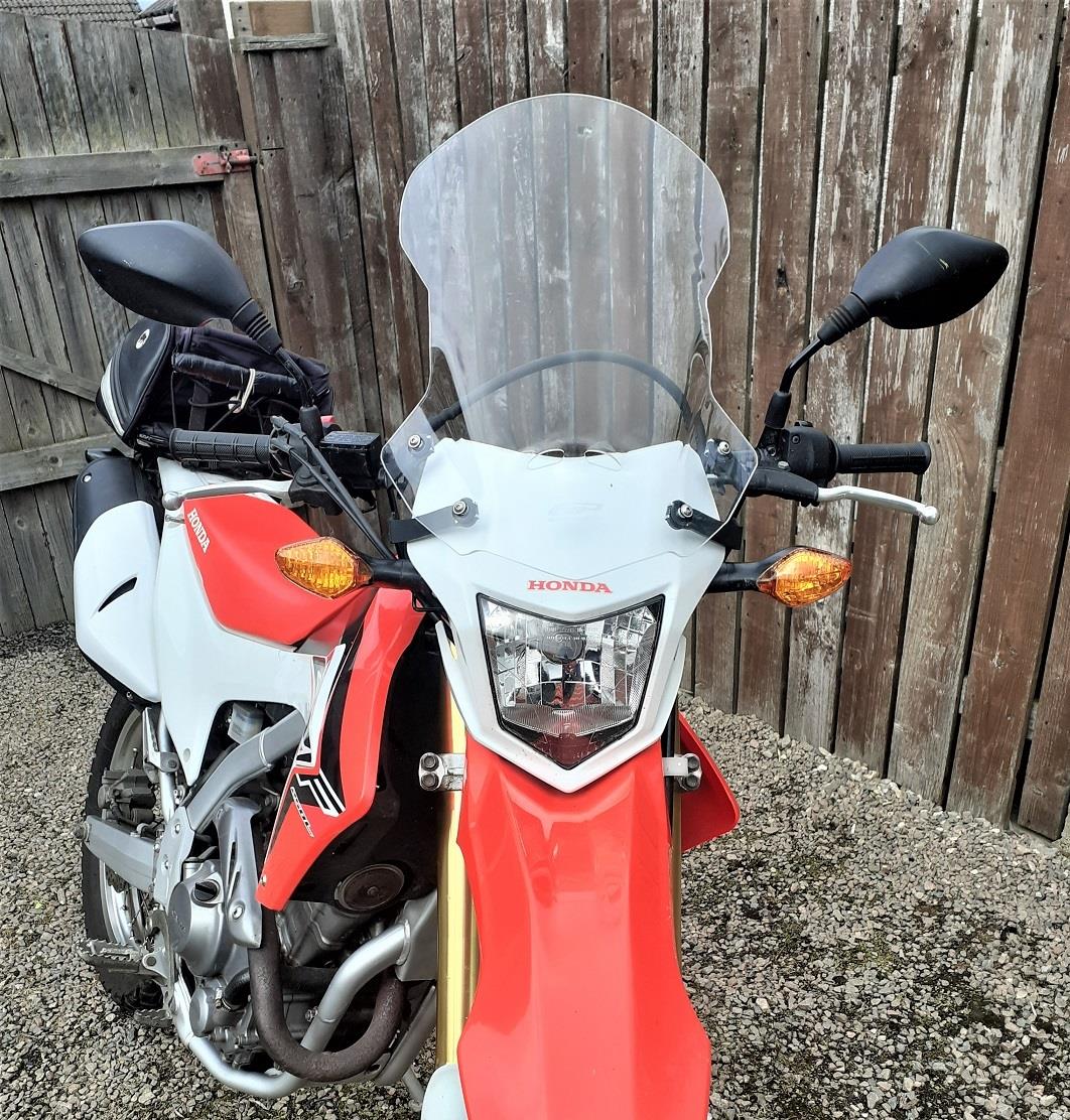 Windscreen for Honda 250L Clear 48 cm