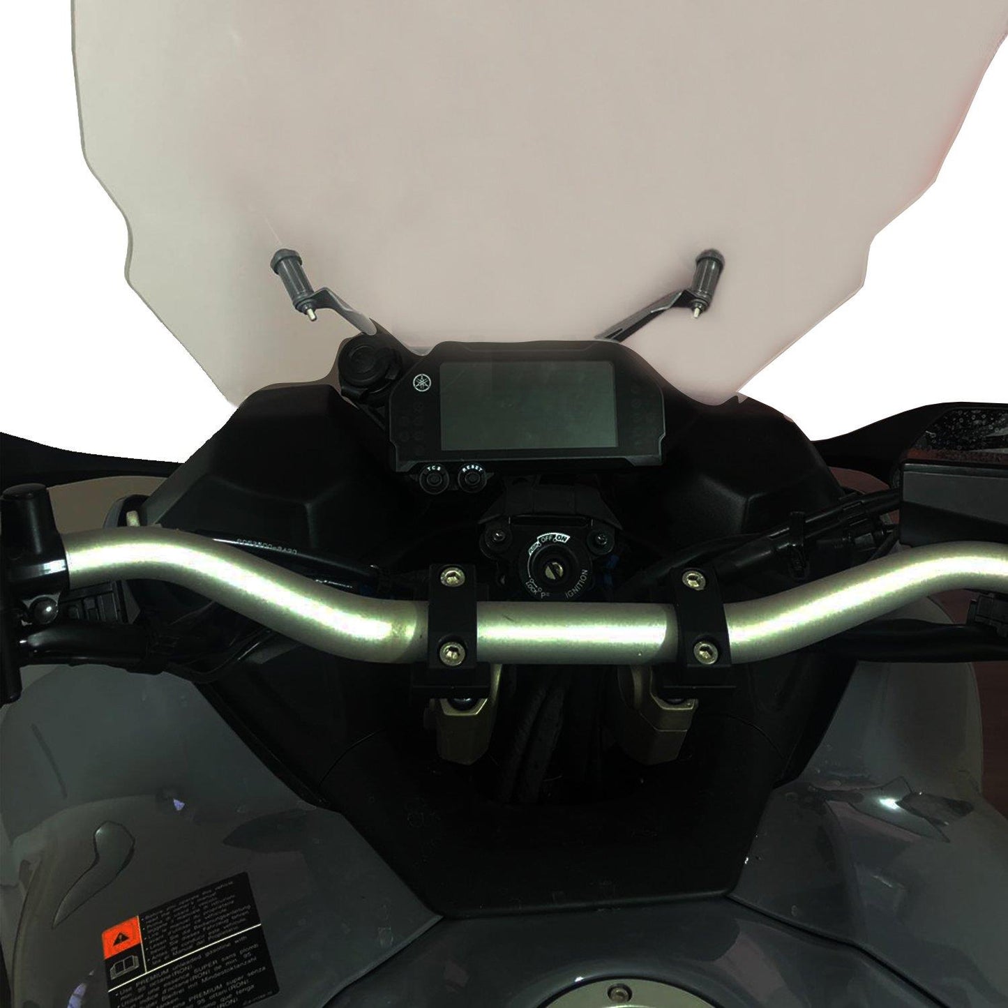 Yamaha Niken GT 60 cm touring clear windscreen 2018-23