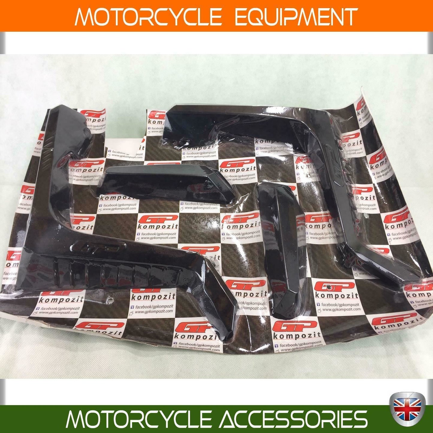 Yamaha XMAX 125 250 400 Leg wind deflectors set 2014-17