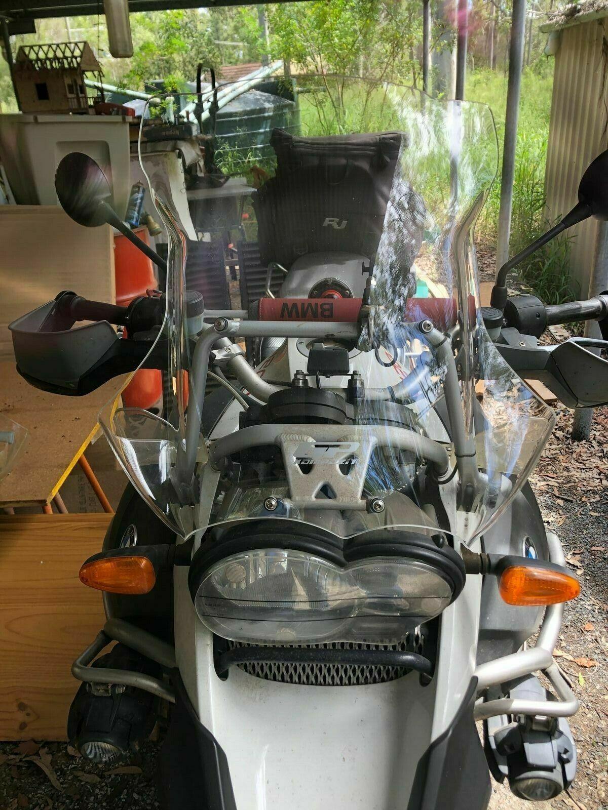 BMW R1200GS R1200GS ADV clear windscreen withstand holes 04-12