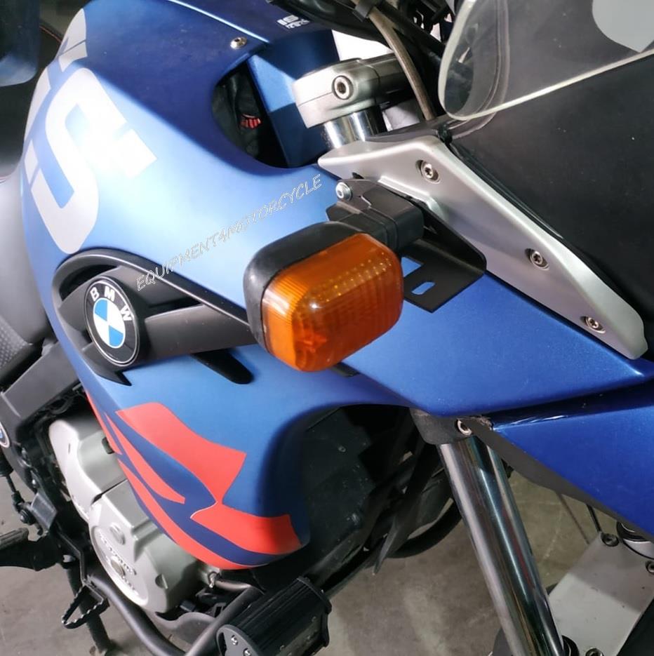 BMW F650 GS fog light mounting bracket pair 2000-2007