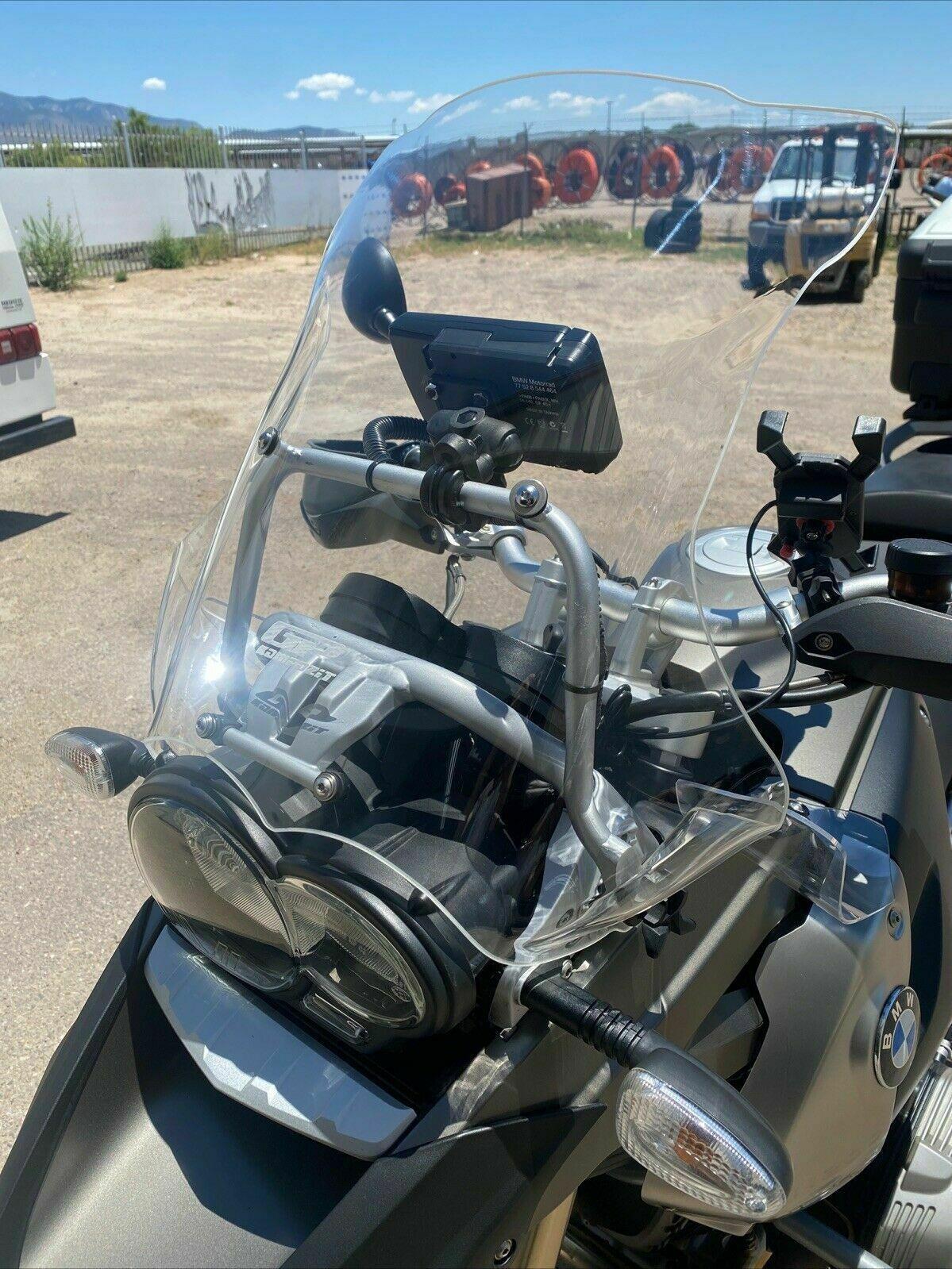 BMW R1200GS R1200GS ADV clear windscreen withstand holes 04-12