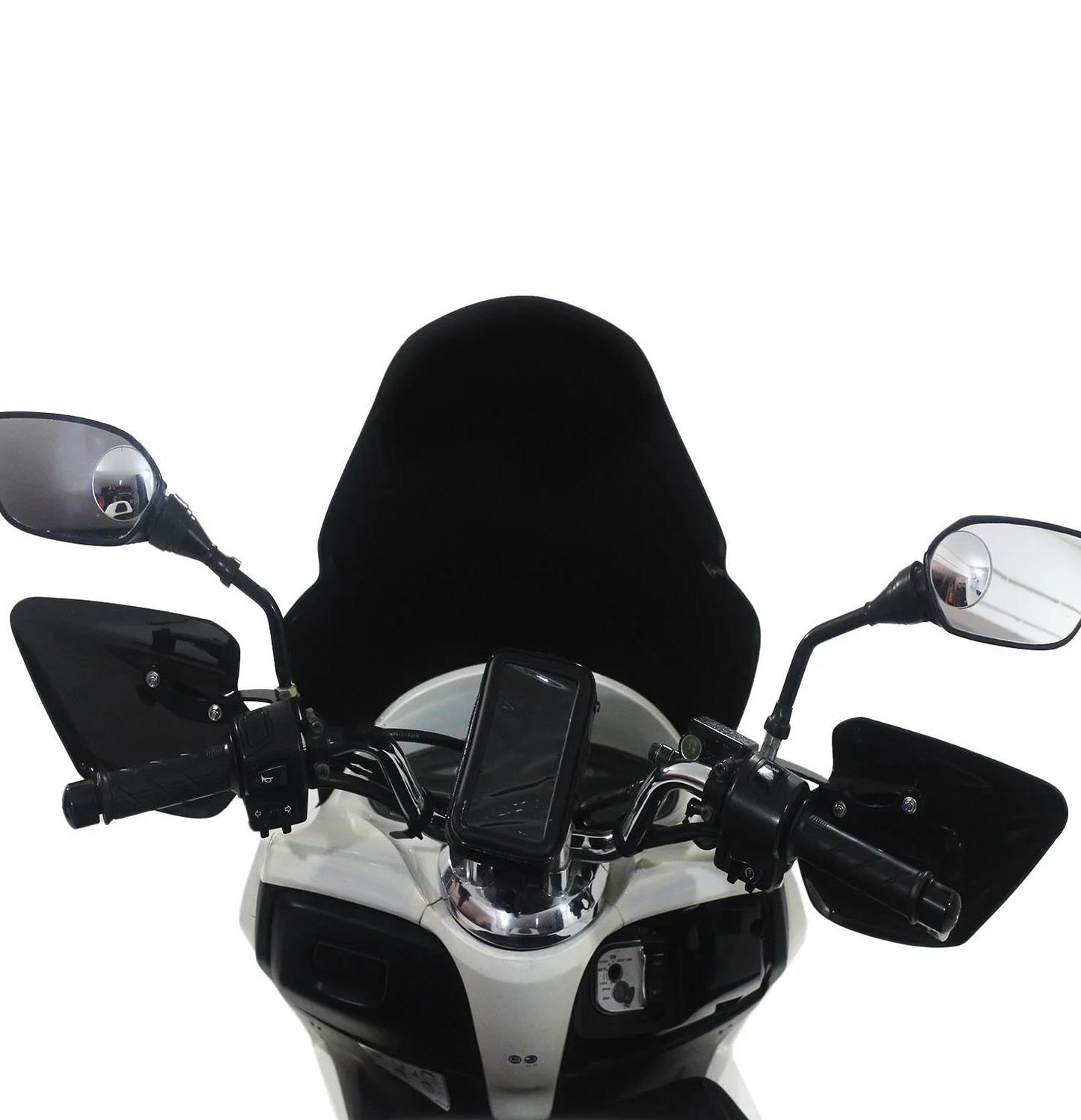Honda PCX 125 touring dark smoke 60 cm windscreen 2010-13