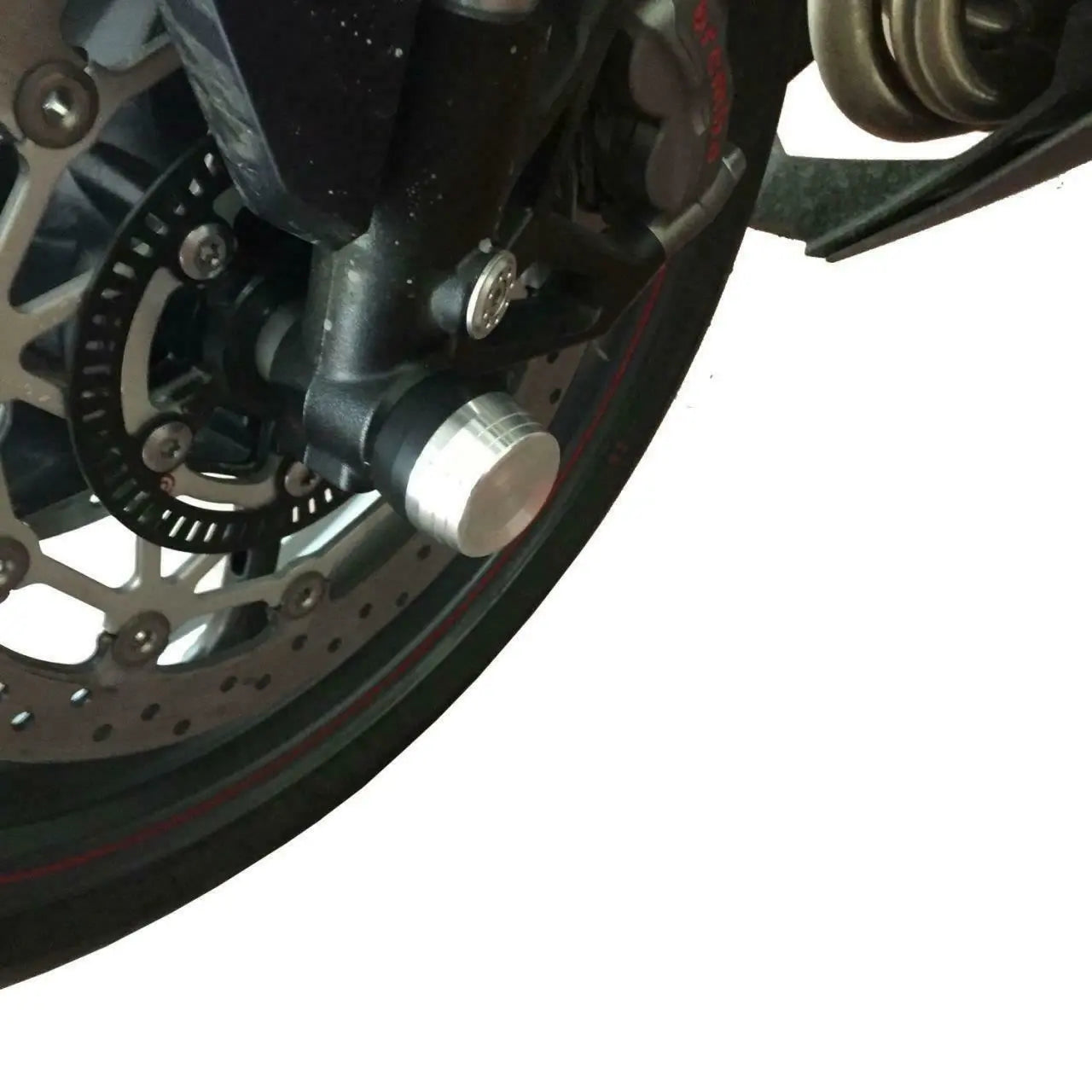 Triumph Street Triple axle guard set front and rear 17-19