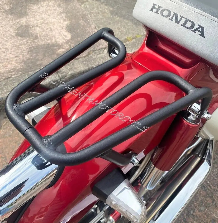 Honda Super Cub 125 C125A rear rack carrier matt black 18-21