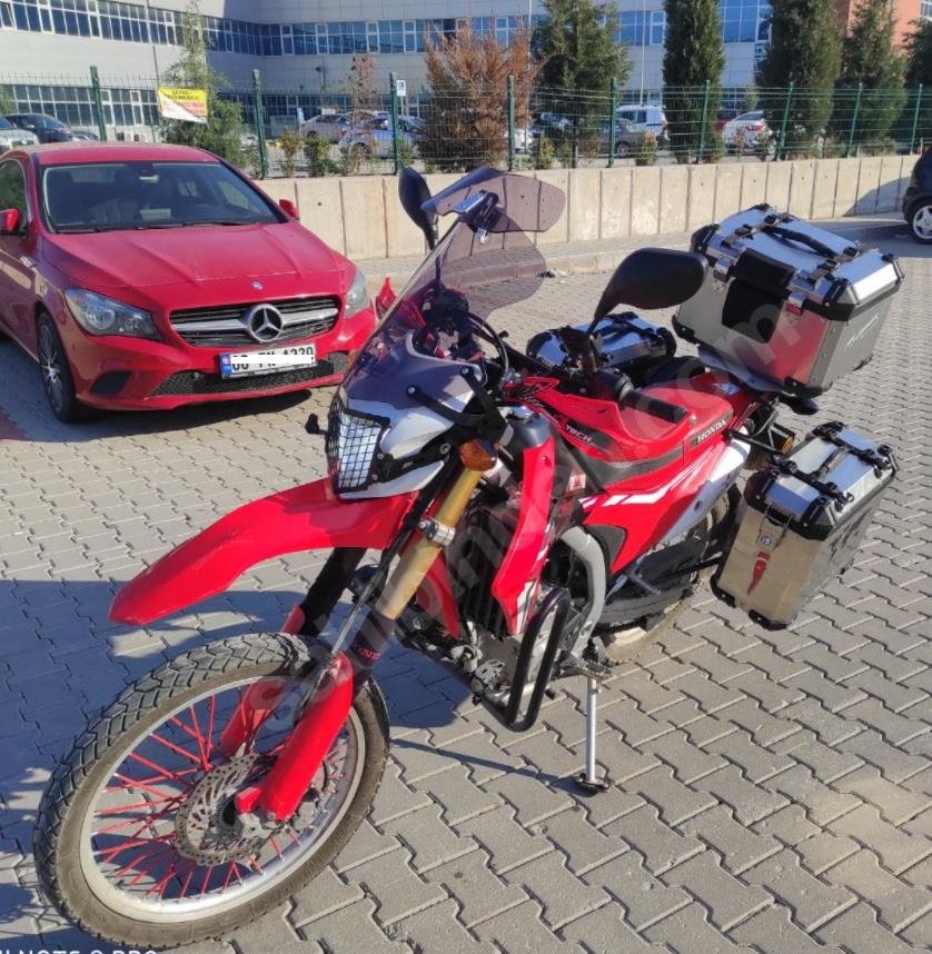 Honda CRF250L smoke windscreen 42 CM 12-20