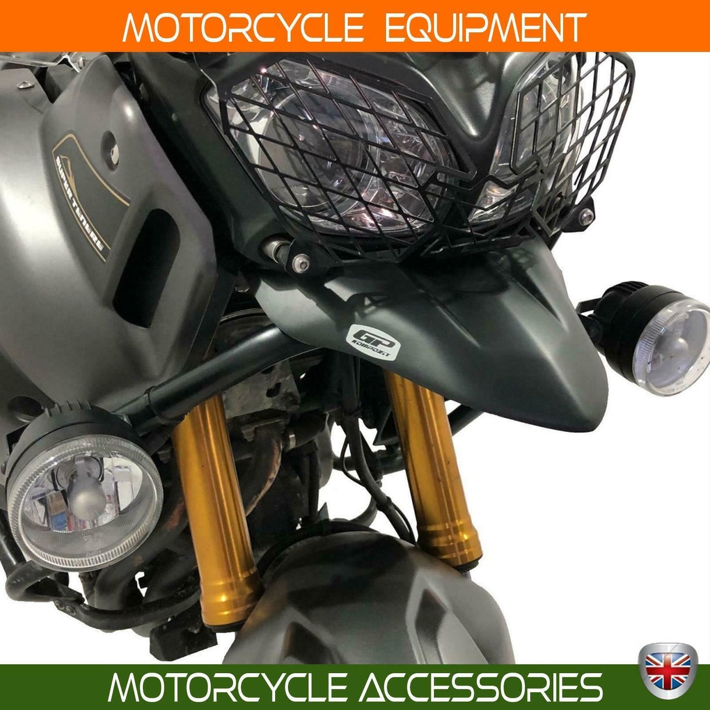 Yamaha XT1200Z Super Tenere upper front fender beak extension 2010-17