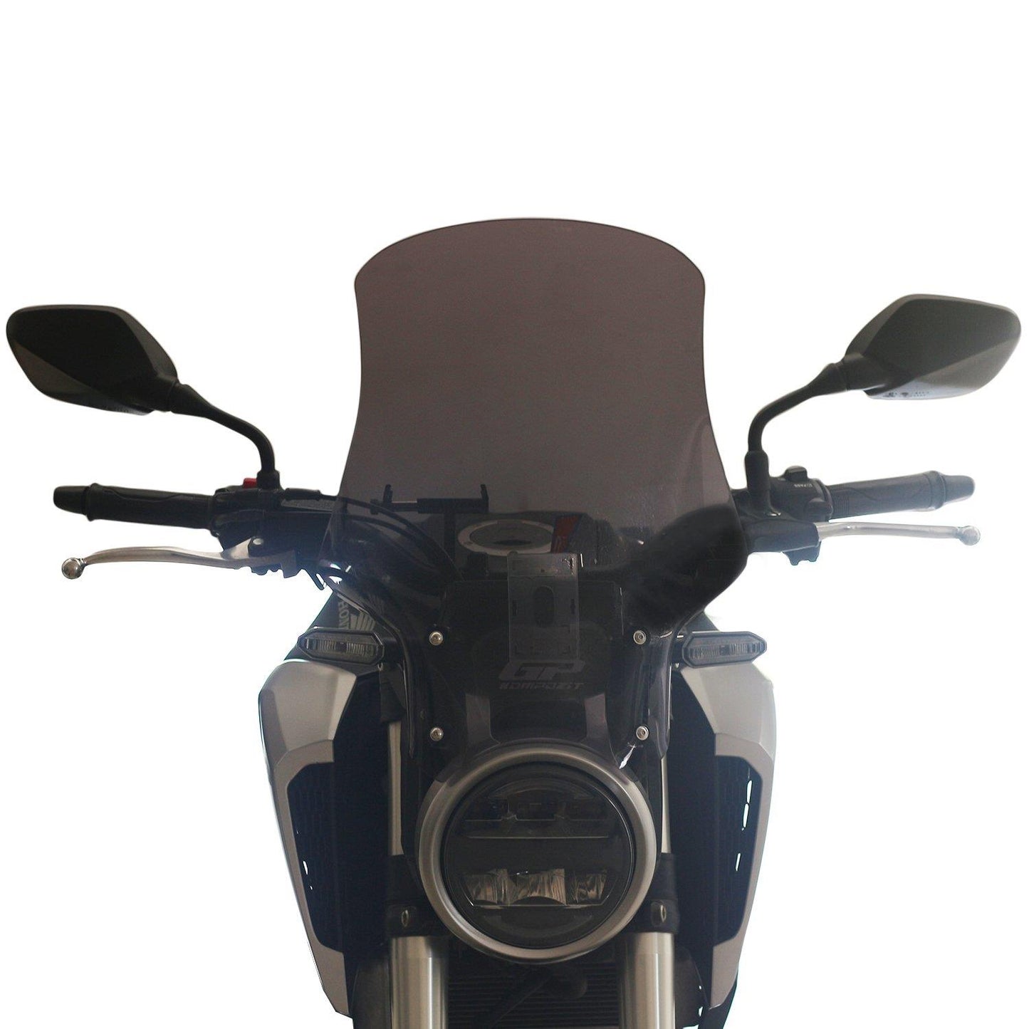 Honda CB125R touring smoke windscreen 49 cm 18-23