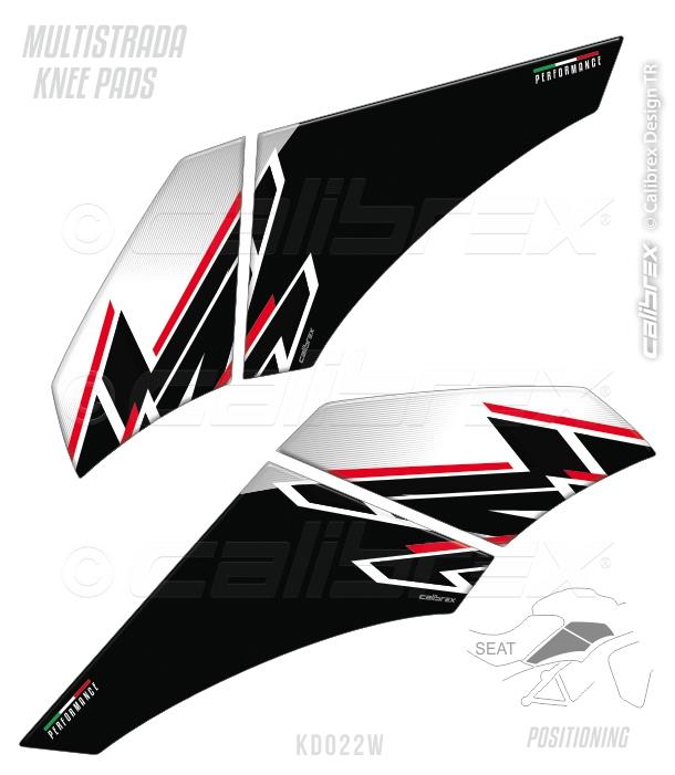 DUCATI MULTISTRADA 1200 MIX COLOR FAIRING PROTECTION FULL SET 10-14