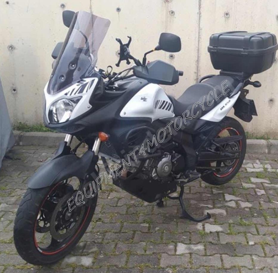 Suzuki DL650 Vstrom touring windscreen smoke 12-16
