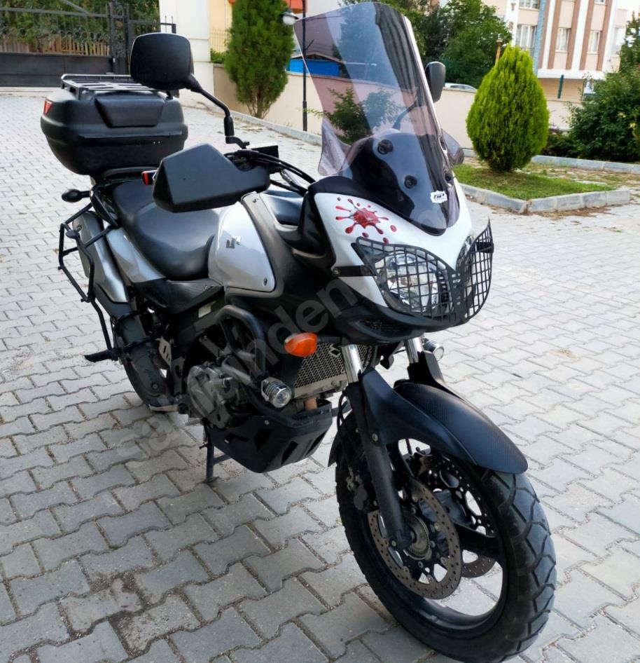 Suzuki DL650 Vstrom touring windscreen smoke 12-16