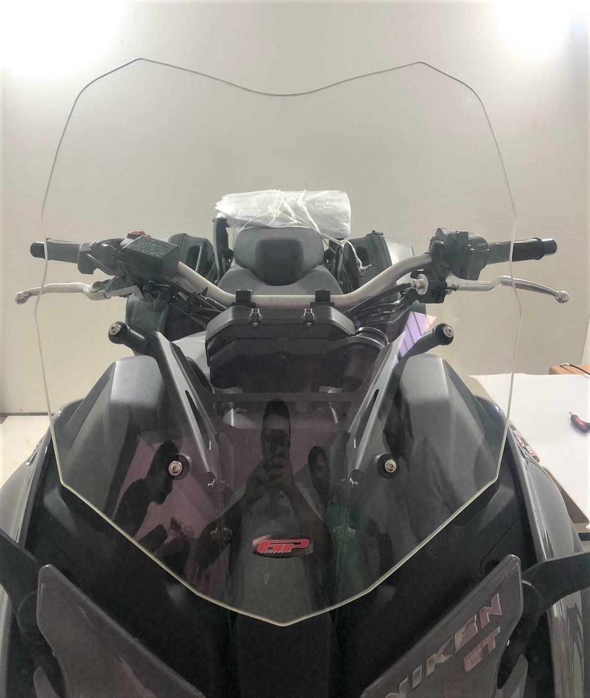 Yamaha Niken GT 60 cm touring clear windscreen 2018-23