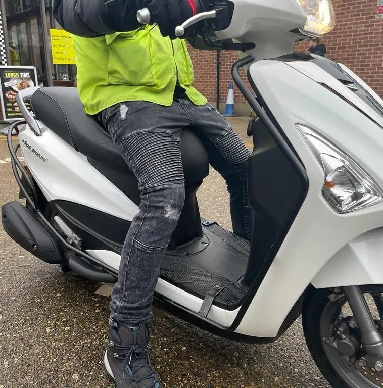 Yamaha Delight 125 crash bars full fairing guards 17-20