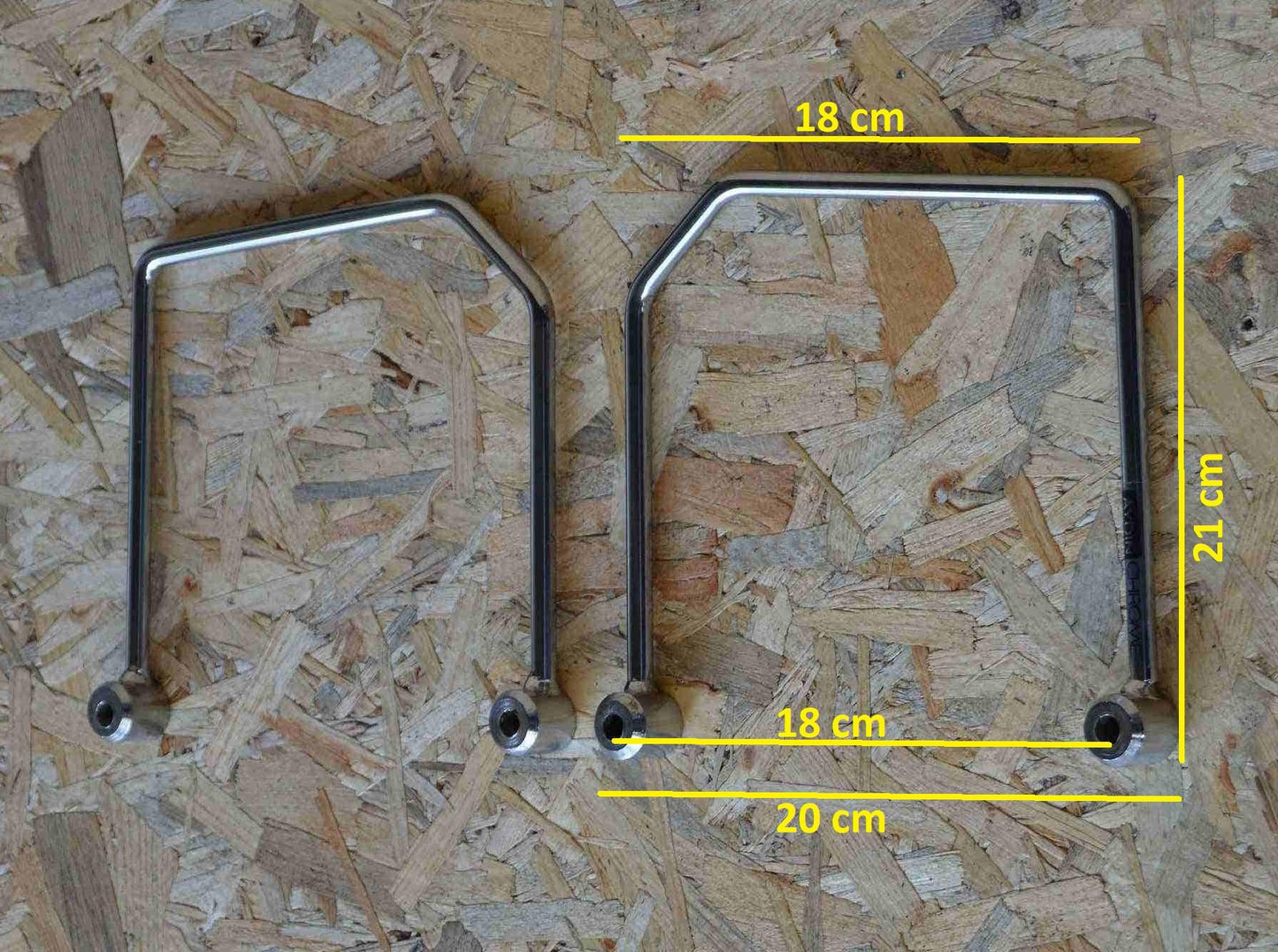 Honda VT750 Shadow saddlebag pannier supports rack pair 05-15