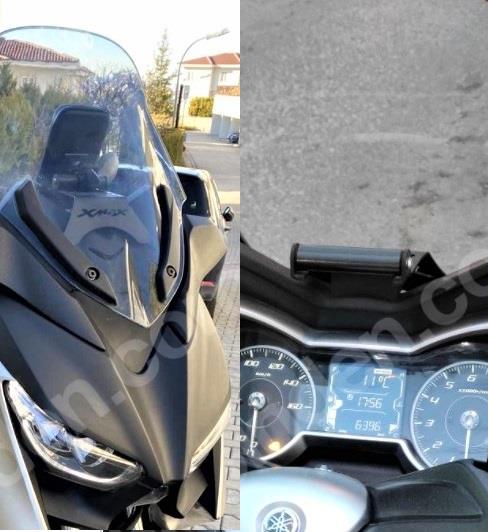 Yamaha XMAX400 GPS bracket phone sat nav holder 18-22