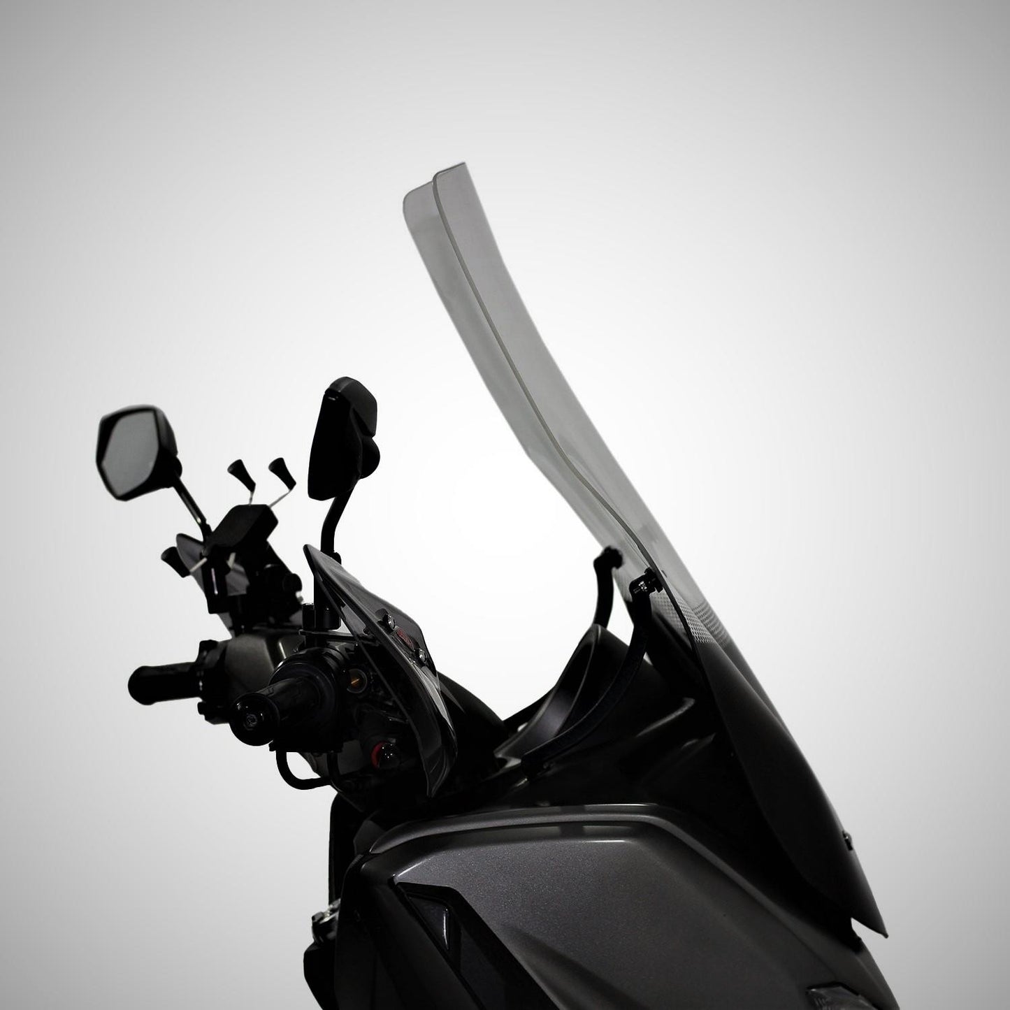 Yamaha NMAX touring 71 cm smoke windscreen 15-20