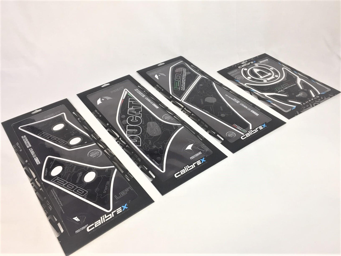 DUCATI MULTISTRADA 1200 BLACK FAIRING PROTECTION FULL SET 10-14