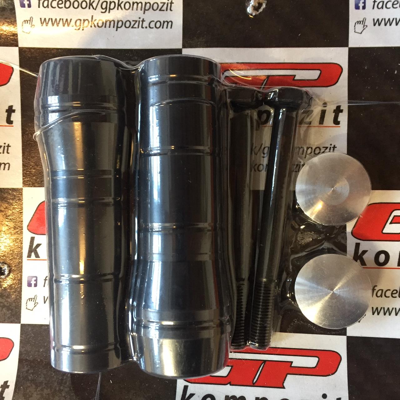 Honda PCX 125 exhaust guard protector slider pair 18-23