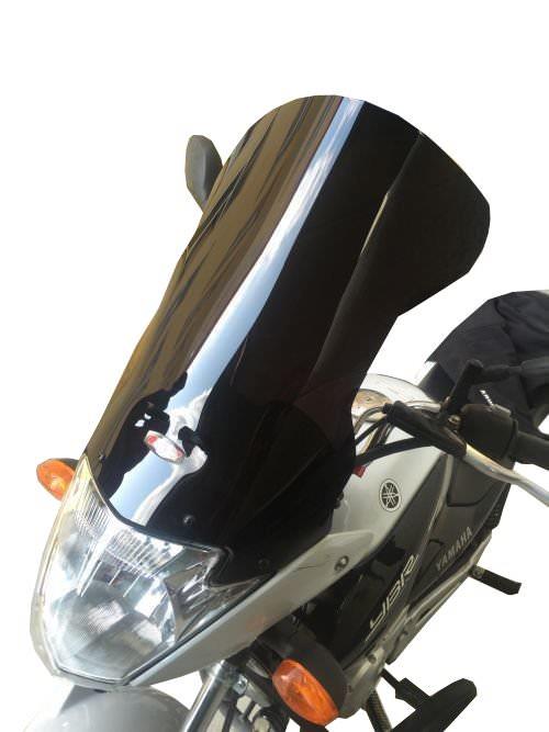 Yamaha YBR 125 dark smoke touring windscreen 11-17