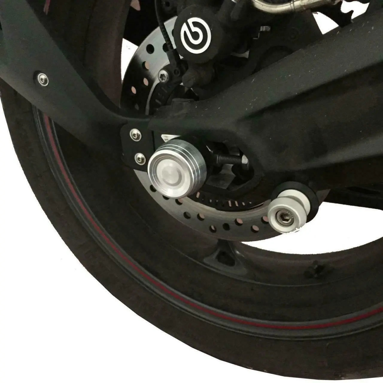 Triumph Street Triple axle guard set front and rear 17-19